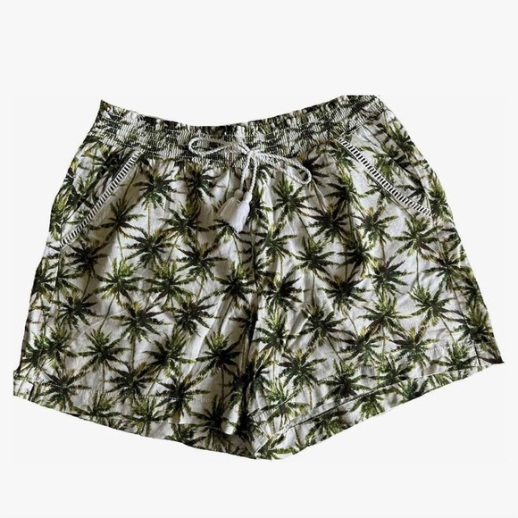 Briggs Womens Linen Blend Shorts - Picture 2 of 7